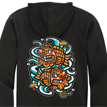 Load image into Gallery viewer, Shisa Koi Zip Hoodie