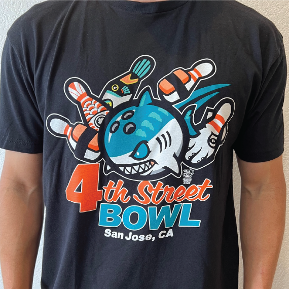 4th Street Bowl Shark Ball- REPRINTED!