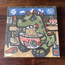 Load image into Gallery viewer, &#39;Noodle Shop&#39; Wood Print
