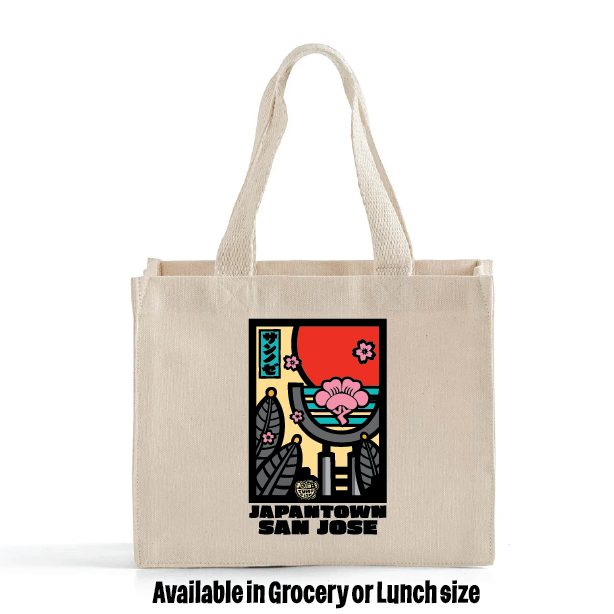 *NEW!* San Jose Japantown Hanafuda Canvas Tote