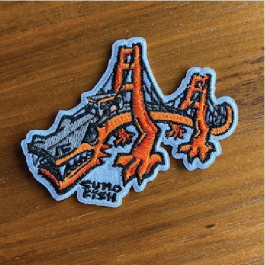 Golden Gate Dragon Patch