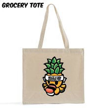 Load image into Gallery viewer, *NEW!* Gratitude Pineapple Canvas Tote
