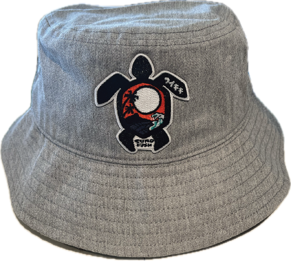 Honu-fuda bucket hat