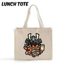 Load image into Gallery viewer, *NEW!* Hungry Samurai Canvas Tote

