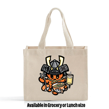 Load image into Gallery viewer, *NEW!* Hungry Samurai Canvas Tote
