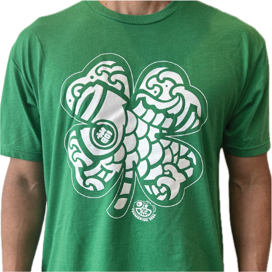 Koi Shamrock- limited St. Patrick's Day print