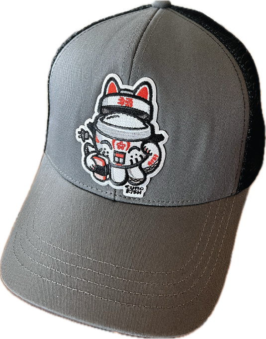 Lucky Rice Neko trucker cap