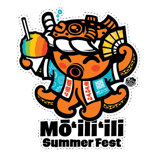 Obon Tako decal (Moiliili Summer Fest 2024)