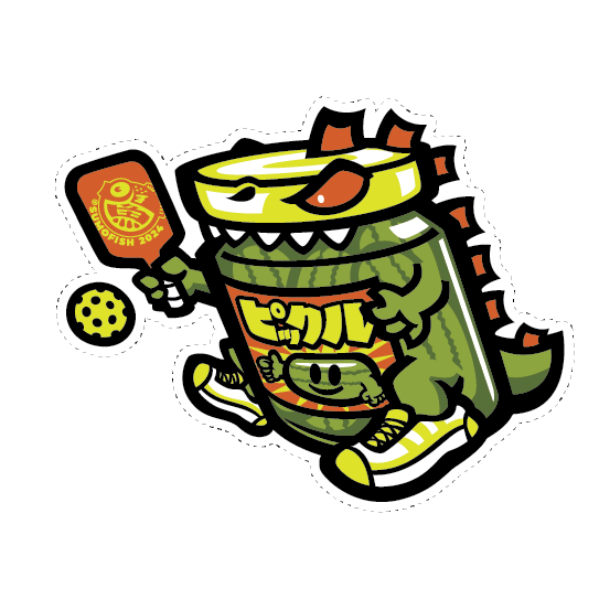 Pickle-zilla decal