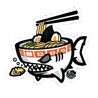Ramen Shark Decal