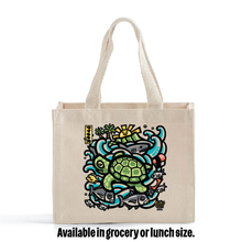 Load image into Gallery viewer, *NEW!* Waikiki Reef Canvas Tote
