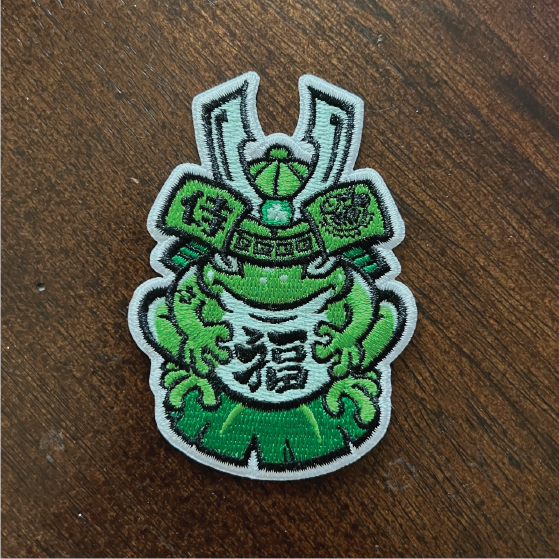 Samurai Frog Patch