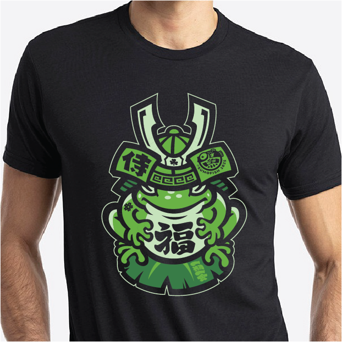Samurai Frog