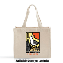 Load image into Gallery viewer, *NEW!* SF Seagull Fuda Canvas Tote
