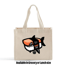 Load image into Gallery viewer, *NEW!* Shark Musubi Canvas Tote

