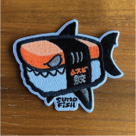 Shark Musubi Patch