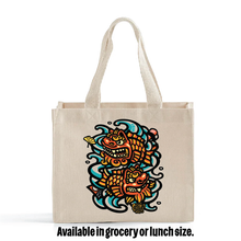 Load image into Gallery viewer, *NEW!* Shisa Koi Canvas Tote
