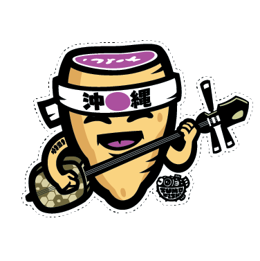 Sanshin Sweet Potato decal