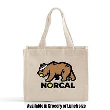 Load image into Gallery viewer, *NEW!* Norcal Tennis Bear Canvas Tote
