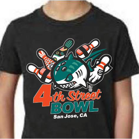4th Street Bowl Shark Ball (Kids)