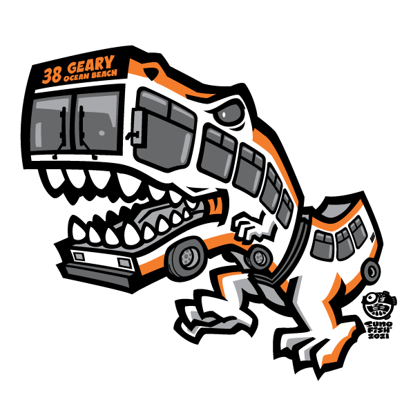 sumofishdesign 38 Geary T-Rex Decal product_description Decals.