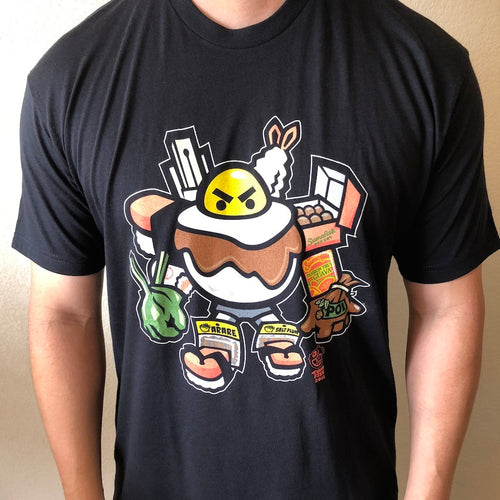 spam musubi loco moco robot laulau malasada poi 