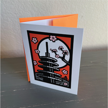 Load image into Gallery viewer, SF Japantown Pagoda Greeting Card
