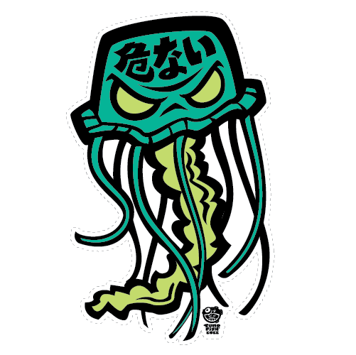 Abunai Jellyfish decal