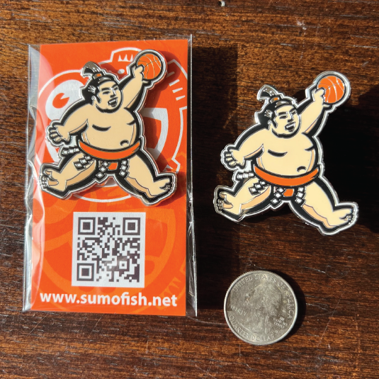 Air Sumo Enamel Pin