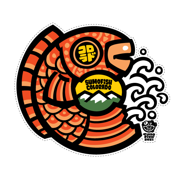Colorado Koi Decal