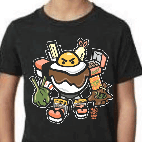 spam musubi loco moco poi laulau malasada hawaii robot