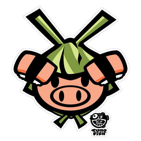 Laulau Samurai Decal