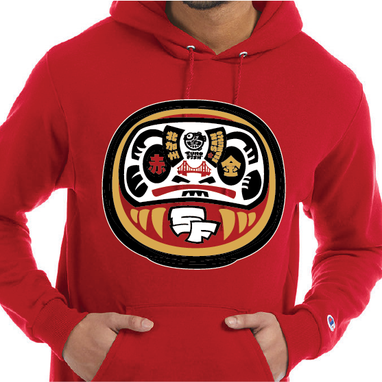 Niner Daruma -Pullover Hoodie