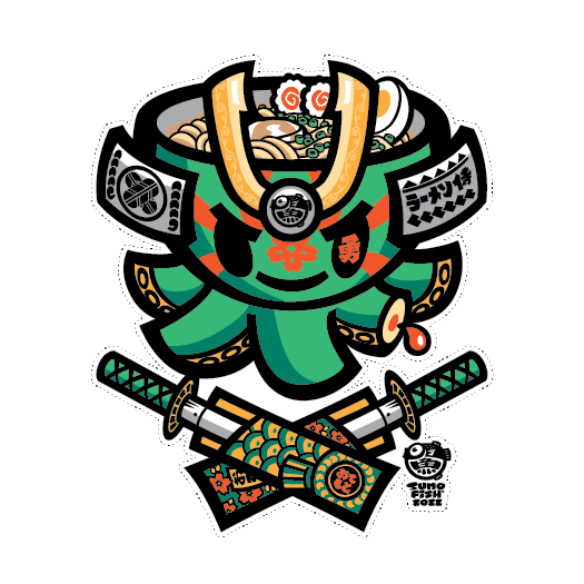 Noodle Samurai Decal