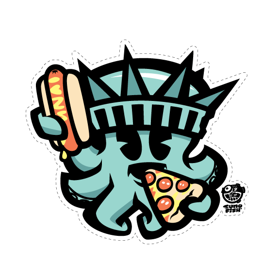 New York Tako Decal
