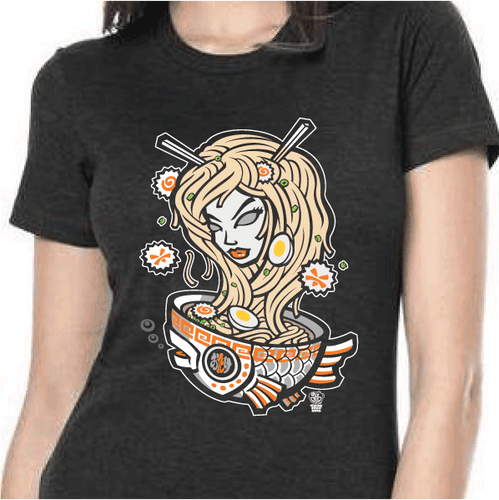 ramen lady ghost tshirt