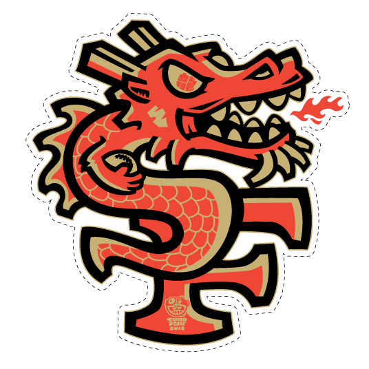 SF Dragon Decal