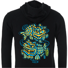 Load image into Gallery viewer, Shisa Koi Guardians Zip Hoodie
