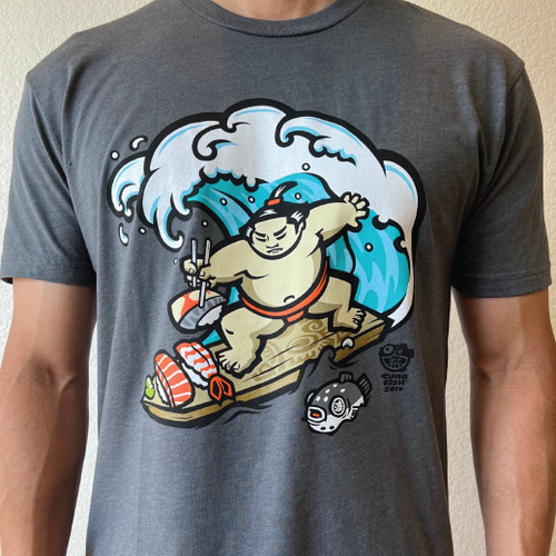 Sushi Surfers, Men's T-Shirt Regular