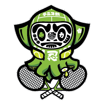 Tennis Ika decal